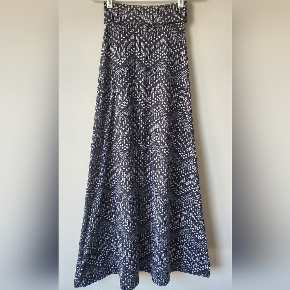 Black&White Maxi Skirt